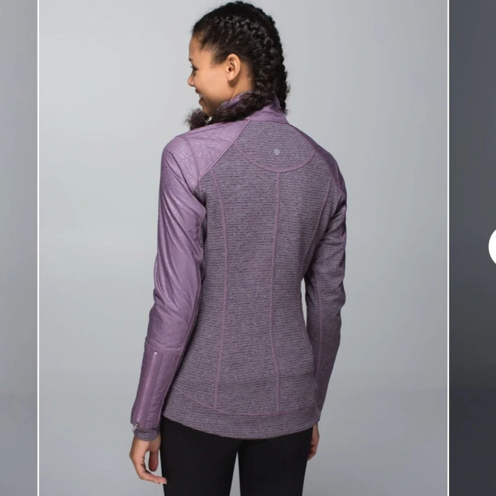 lululemon athletica Rebel Runner jacket Women's Lavender suze8 - Picture 7 of 16